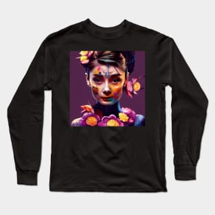 Audrey Hepburn Long Sleeve T-Shirt